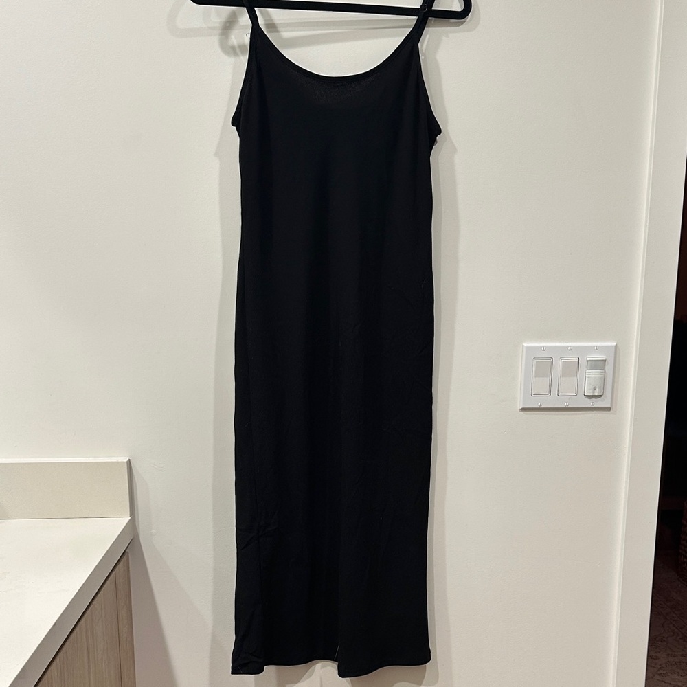 American Apparel Casual Midi crepe slip dress